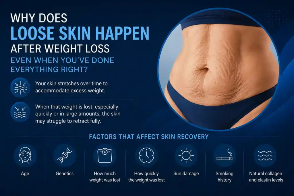 Why Does Loose Skin Happen After Weight Loss Even When You’ve Done Everything Right Kensington?